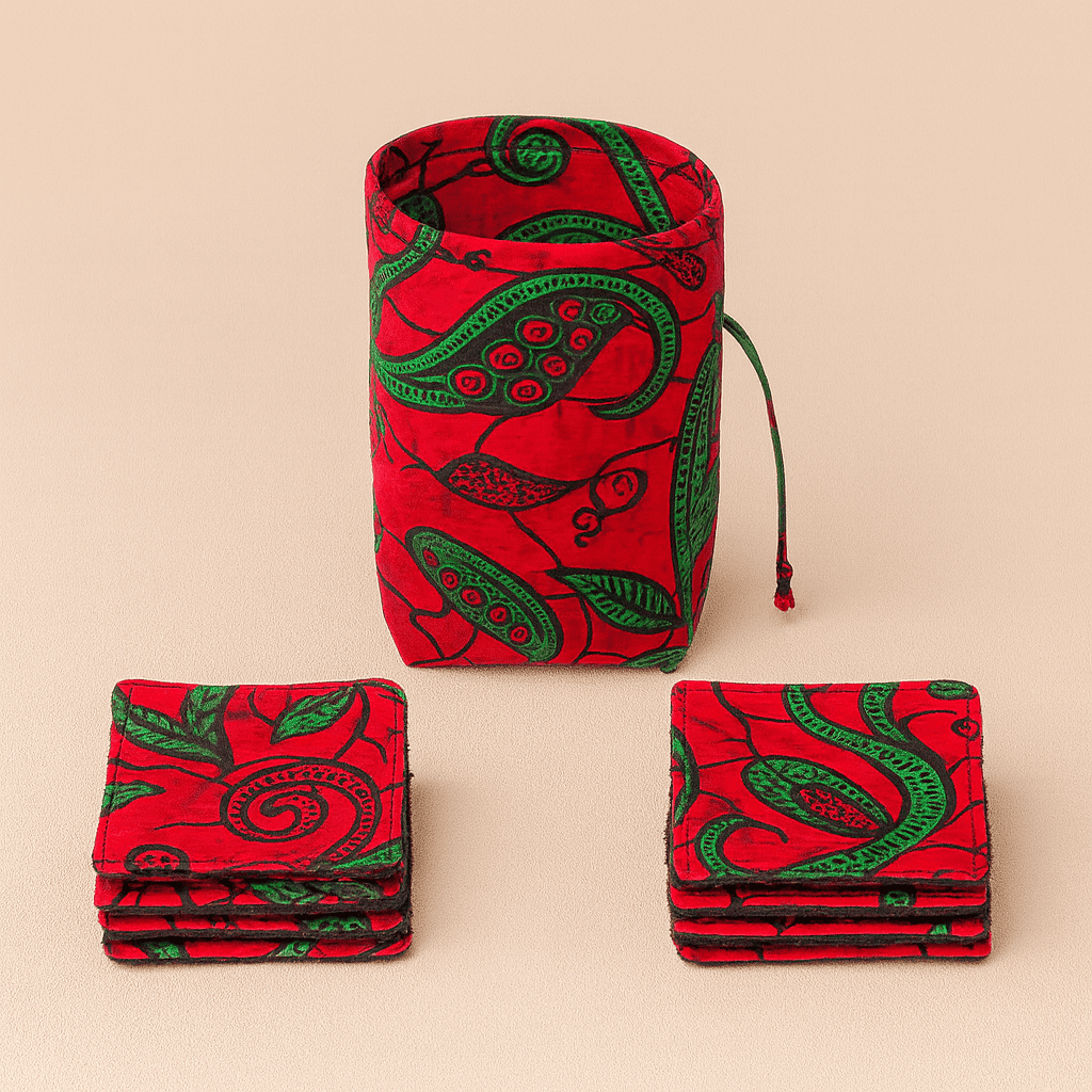 Set de lingettes lavables + sac réversible