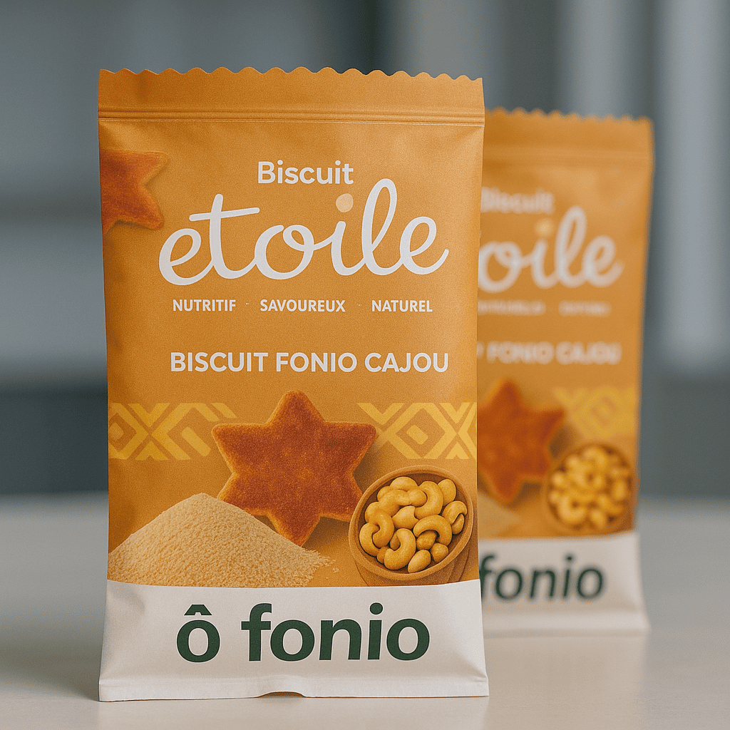 Biscuit o fonio cajou