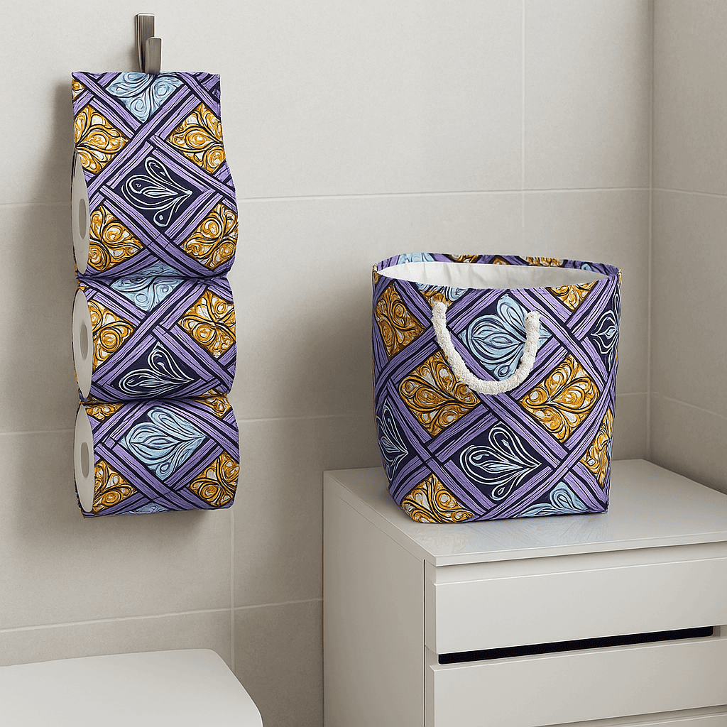 Un duo astucieux pour la salle de bain
